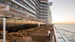 MSC Seaside - Marketplace Buffet Outside