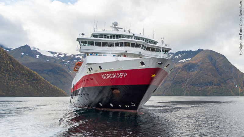 Ms Nordkapp Klassische Postschiffroute