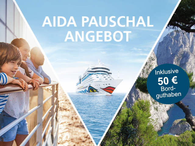 AIDA Pauschal Angebote - bis 6. Oktober 2022: 