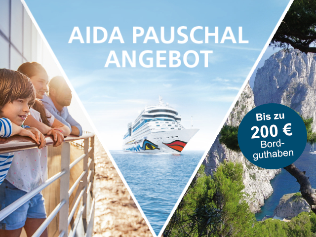 AIDA Pauschal Angebote
