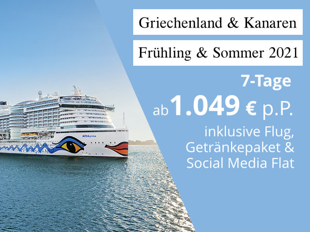 URLAUB ZUM AIDA VARIO PREIS