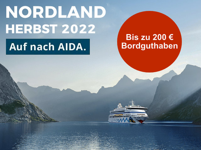 NORDEUROPA-URLAUB MIT AIDA