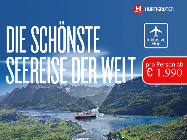 Hurtigruten Flug-Special 2027