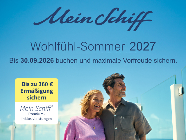 Sommer 2027 buchen und sparen
