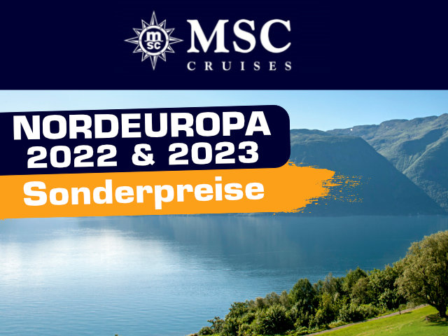 MSC Cruises Nord- & Ostsee 2022/2023
